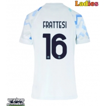 Inter Milan Davide Frattesi #16 Replica Away Shirt Ladies 2025-26 Short Sleeve